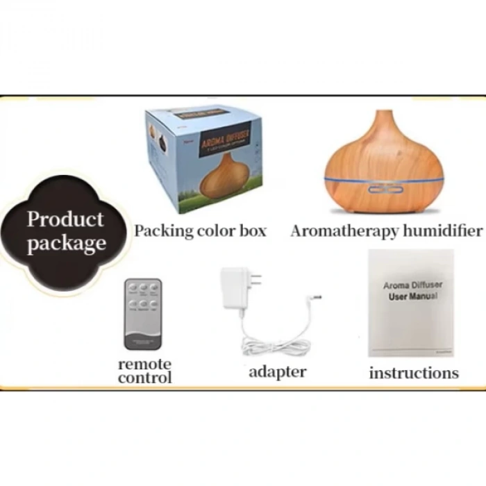 Remote Controlled Ultrasonic Air Humidifier Device