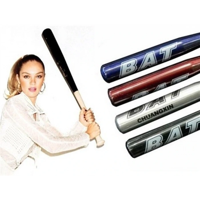 Uzun Ömürlü Dayanıklı Sağlam Alüminyum Beyzbol Sopası 63,5 Cm (5365)