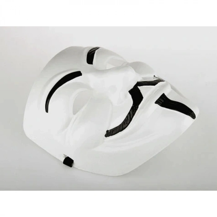 V for Vendetta Maskesi - 12li Paket - Plastik