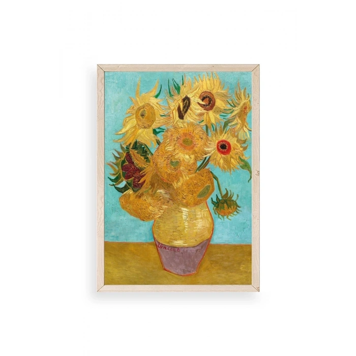 Van Gogh Ahşap Çerçeveli Tablo 17 x 23