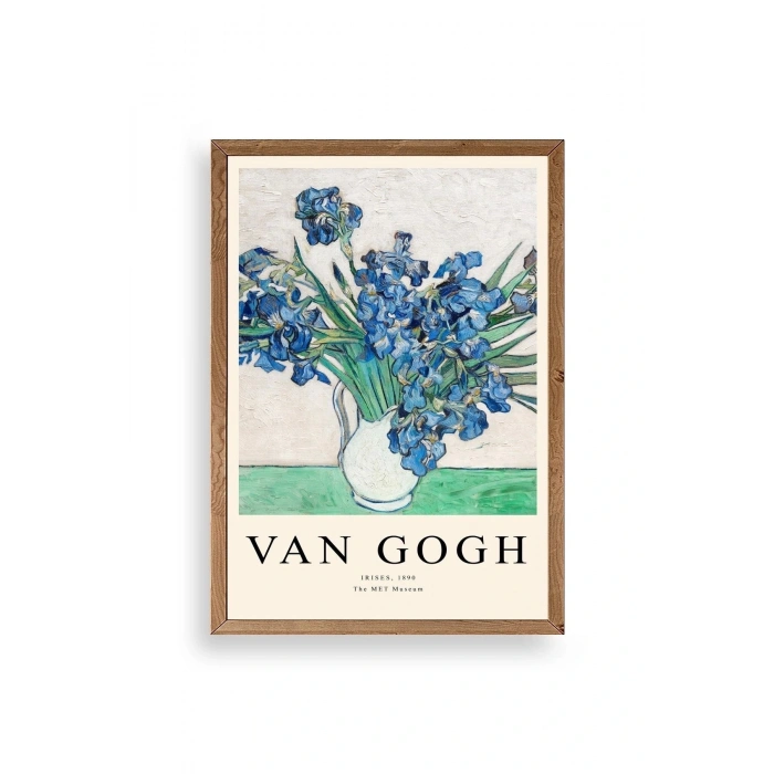 Van Gogh Ahşap Çerçeveli Tablo 17 x 23