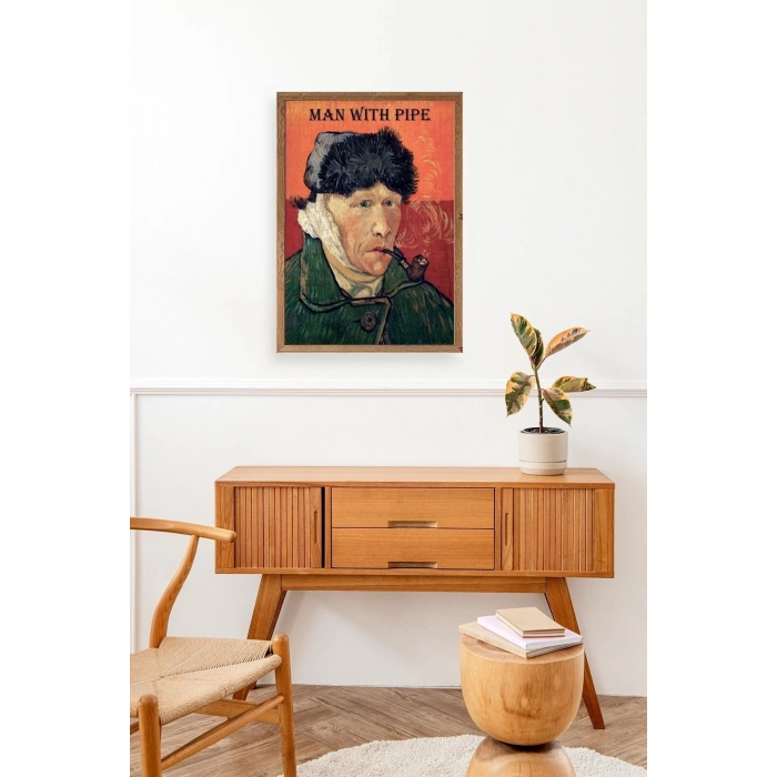 Van Gogh Ahşap Çerçeveli Tablo 17 x 23