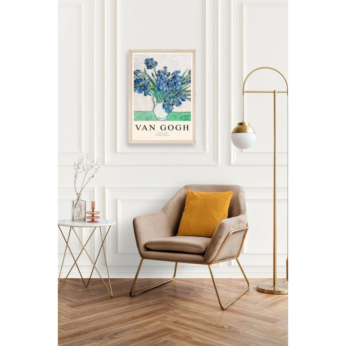 Van Gogh Ahşap Çerçeveli Tablo 17 x 23