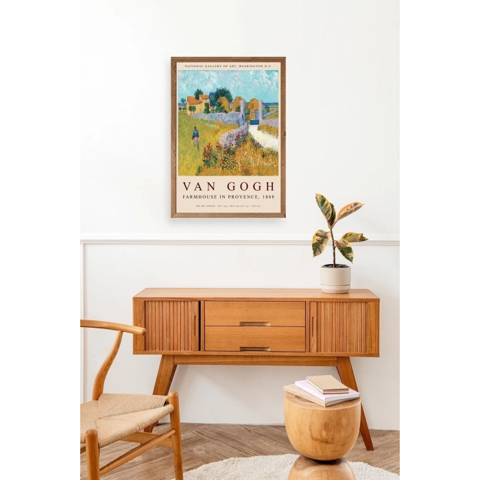 Van Gogh Ahşap Çerçeveli Tablo 23 x 30