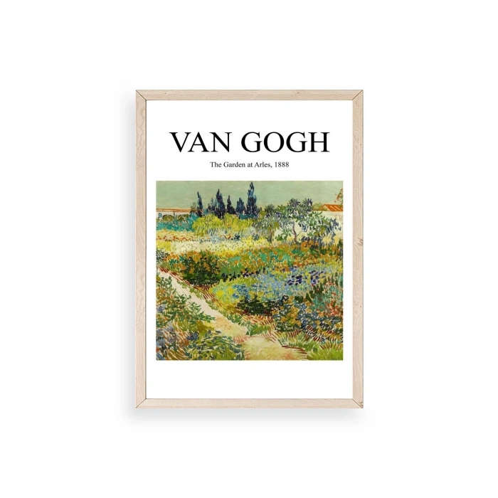 Van Gogh Ahşap Çerçeveli Tablo 30 x 42