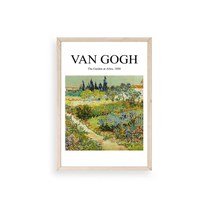 Van Gogh Ahşap Çerçeveli Tablo 30 x 42