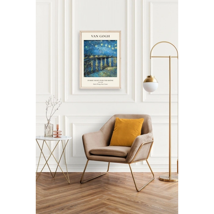 Van Gogh Ahşap Çerçeveli Tablo 30 x 42