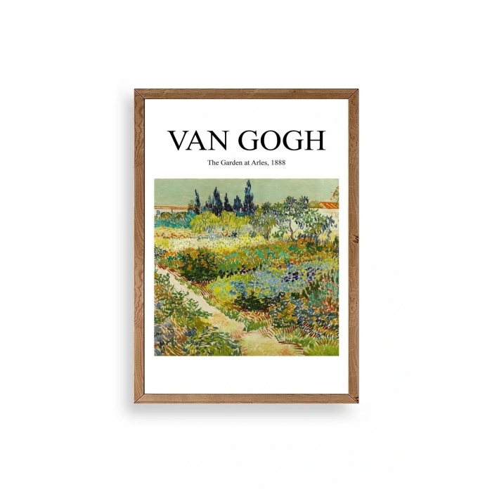 Van Gogh Ahşap Çerçeveli Tablo 50 x 70