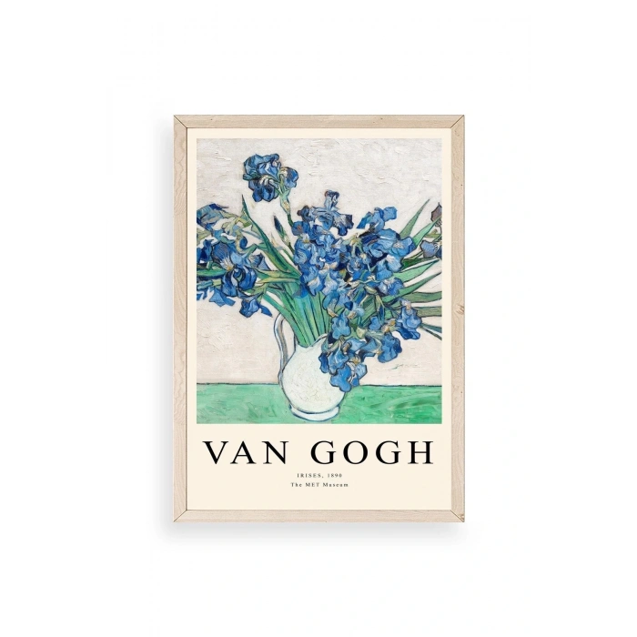 Van Gogh Ahşap Çerçeveli Tablo 50 x 70