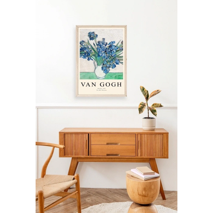 Van Gogh Ahşap Çerçeveli Tablo 50 x 70