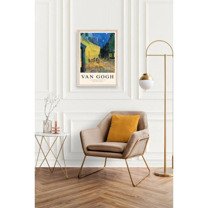 Van Gogh Ahşap Çerçeveli Tablo 50 x 70