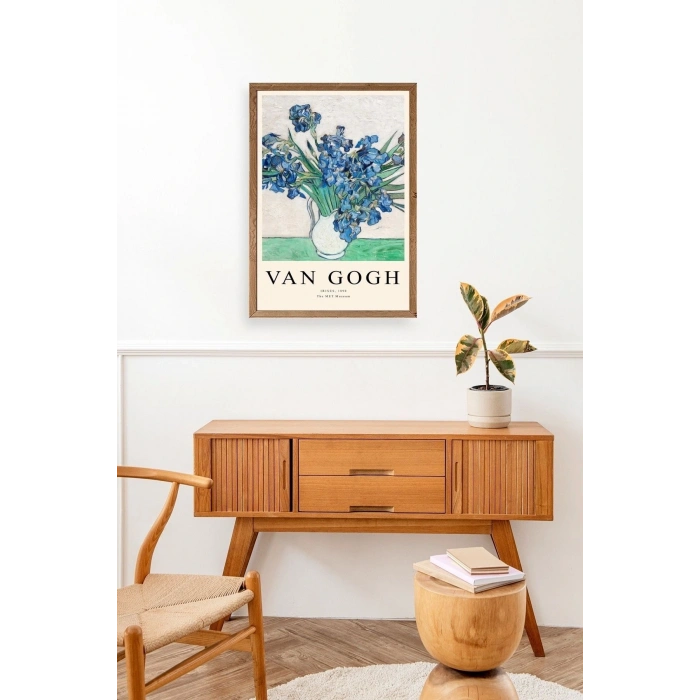 Van Gogh Ahşap Çerçeveli Tablo 50 x 70