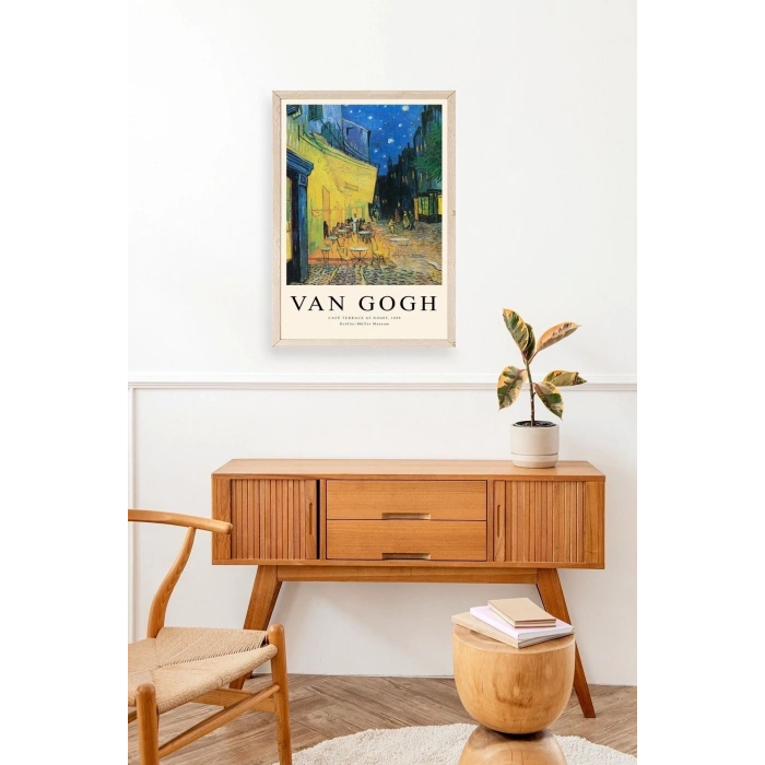 Van Gogh Ahşap Çerçeveli Tablo 50 x 70