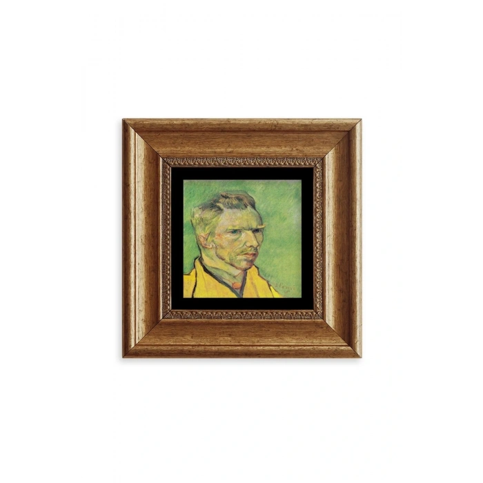 Van Gogh Çerçeveli Taş Tablo 20 cm