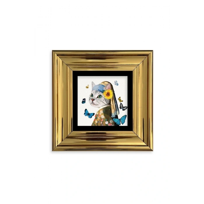 Van Gogh Çerçeveli Taş Tablo 20 cm