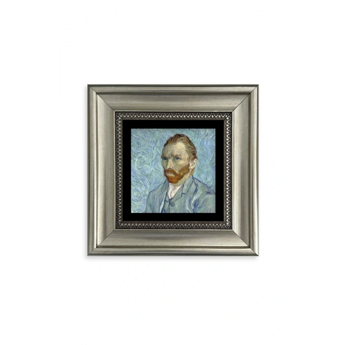 Van Gogh Çerçeveli Taş Tablo 20 cm