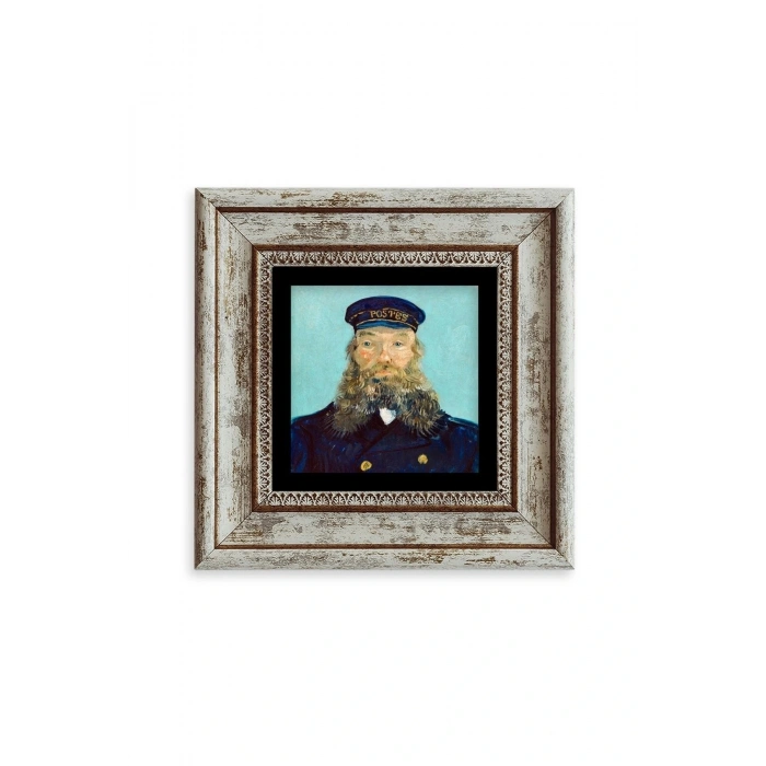 Van Gogh Çerçeveli Taş Tablo 20 cm