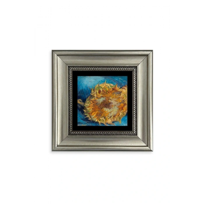 Van Gogh Çerçeveli Taş Tablo 20 cm