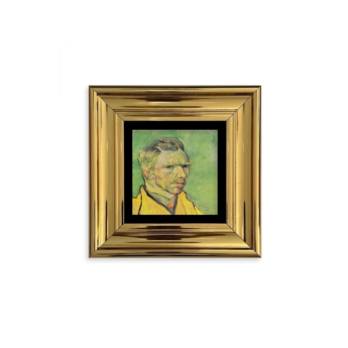 Van Gogh Çerçeveli Taş Tablo 20 cm