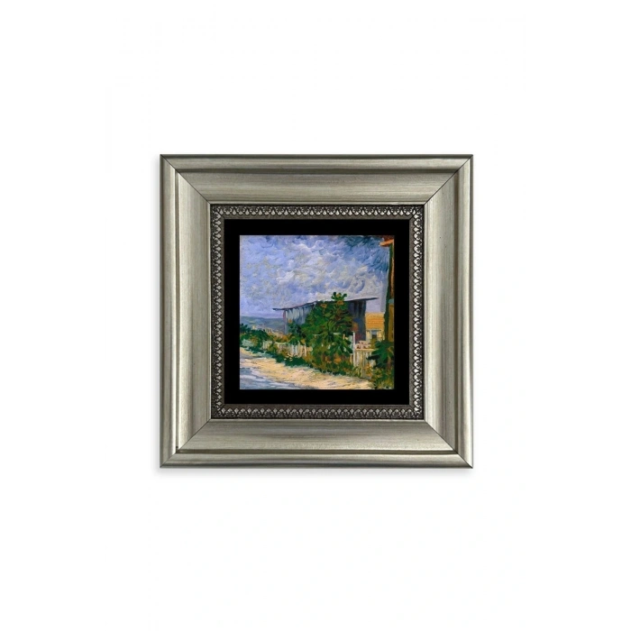 Van Gogh Çerçeveli Taş Tablo 20 cm