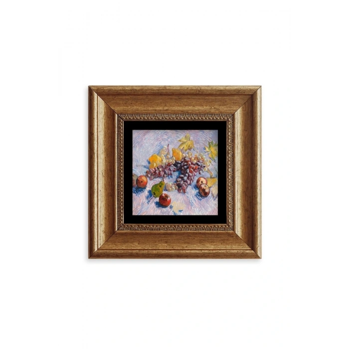 Van Gogh Çerçeveli Taş Tablo 20 cm