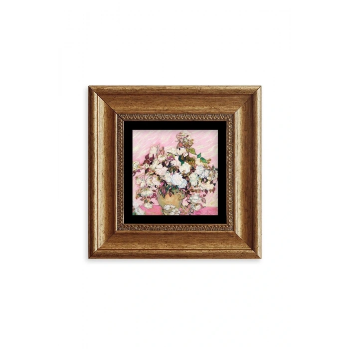 Van Gogh Çerçeveli Taş Tablo 20 cm