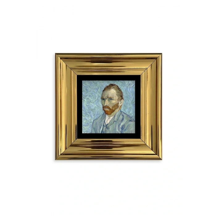 Van Gogh Çerçeveli Taş Tablo 20 cm