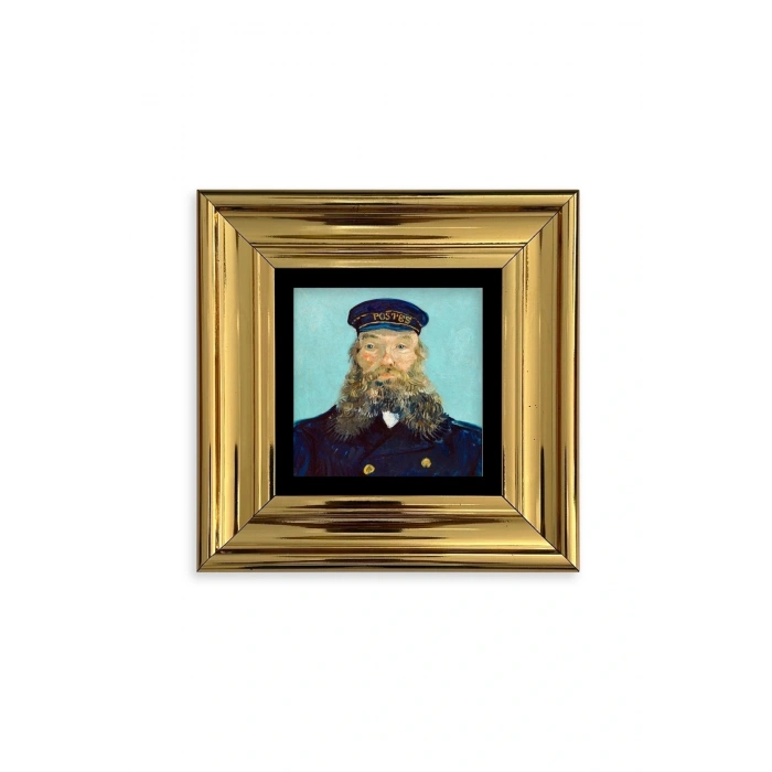 Van Gogh Çerçeveli Taş Tablo 20 cm