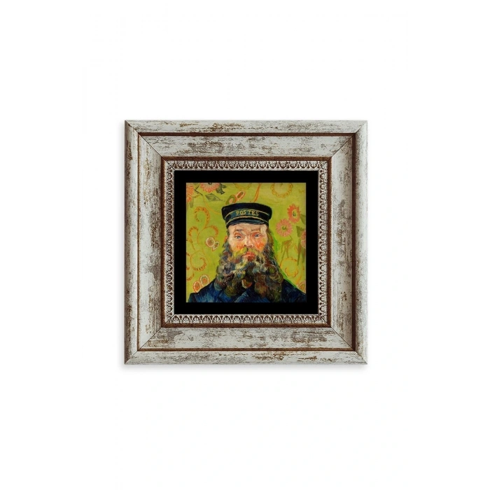 Van Gogh Çerçeveli Taş Tablo 20 cm