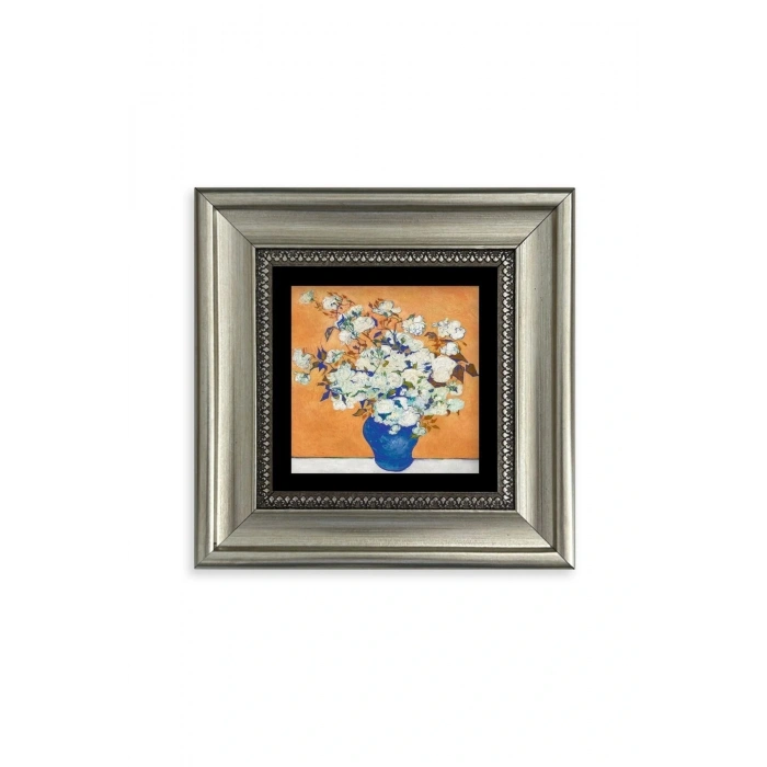 Van Gogh Çerçeveli Taş Tablo 20 cm
