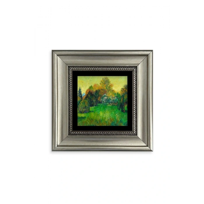 Van Gogh Çerçeveli Taş Tablo 20 cm