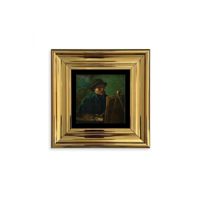 Van Gogh Çerçeveli Taş Tablo 20 cm