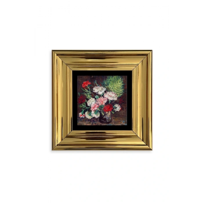 Van Gogh Çerçeveli Taş Tablo 20 cm