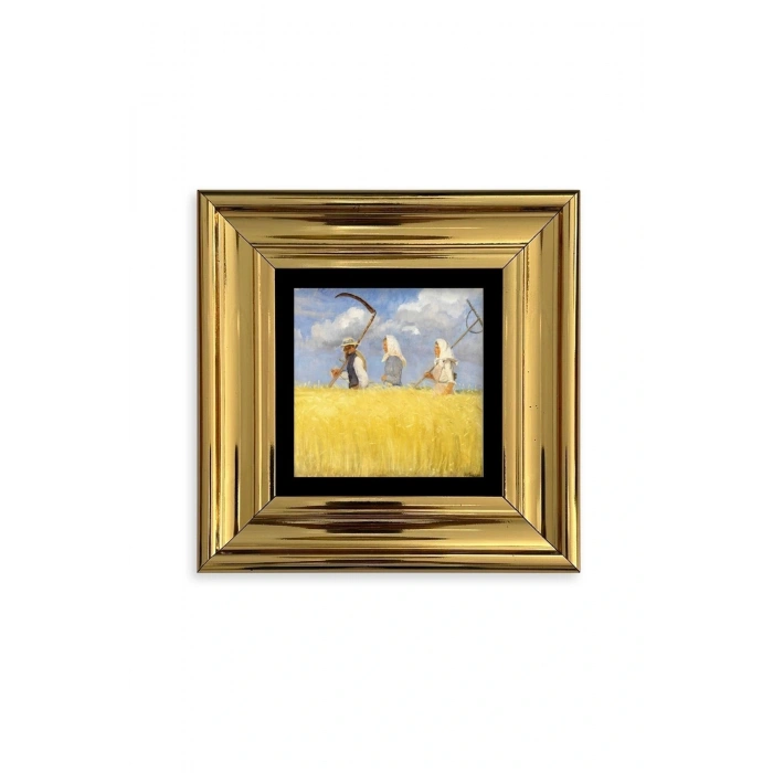 Van Gogh Çerçeveli Taş Tablo 20 cm