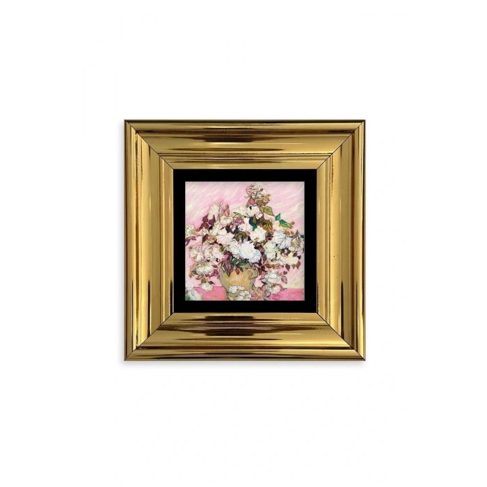 Van Gogh Çerçeveli Taş Tablo 20 cm