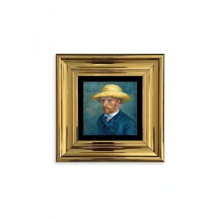 Van Gogh Çerçeveli Taş Tablo 20 cm