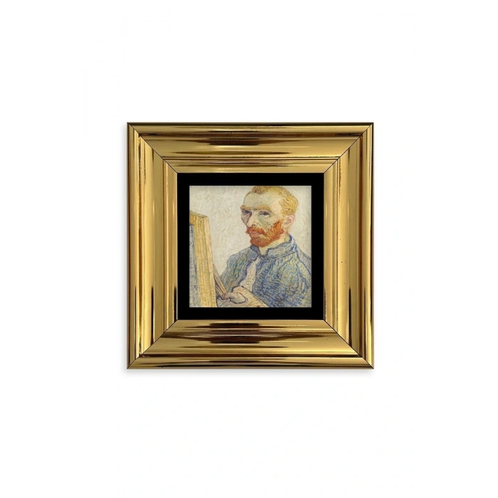 Van Gogh Çerçeveli Taş Tablo 20 cm