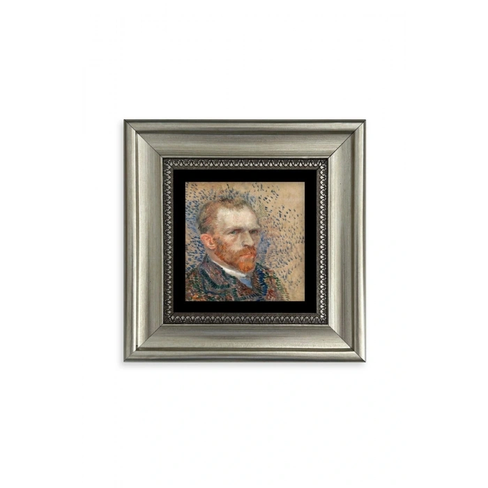 Van Gogh Çerçeveli Taş Tablo 20 cm