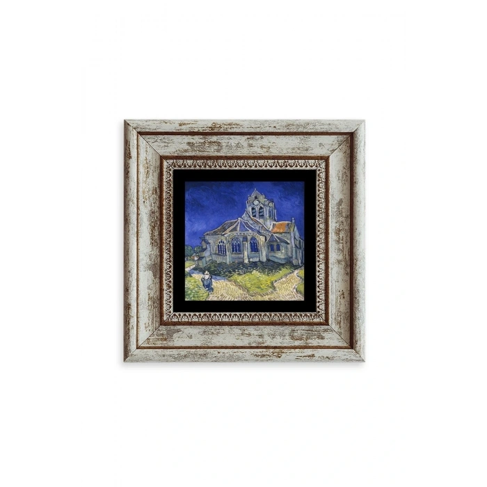 Van Gogh Çerçeveli Taş Tablo 20 cm