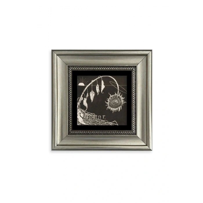 Van Gogh Çerçeveli Taş Tablo 20 cm