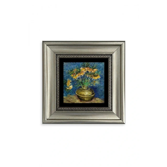 Van Gogh Çerçeveli Taş Tablo 20 cm