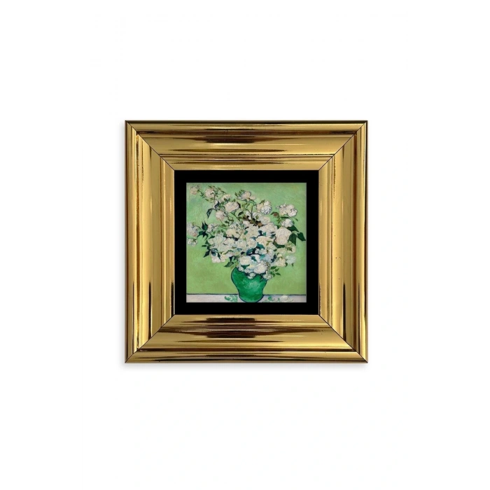 Van Gogh Çerçeveli Taş Tablo 20 cm