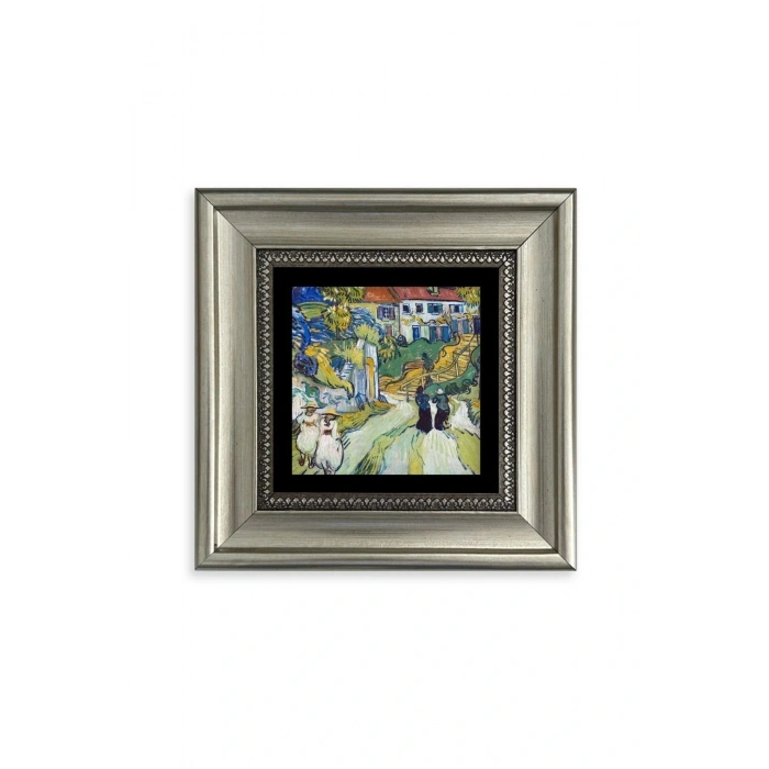 Van Gogh Çerçeveli Taş Tablo 20 cm
