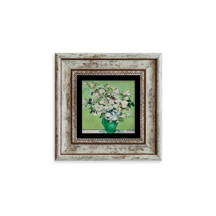 Van Gogh Çerçeveli Taş Tablo 20 cm