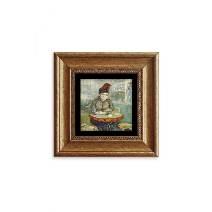 Van Gogh Çerçeveli Taş Tablo 20 cm