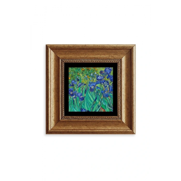 Van Gogh Çerçeveli Taş Tablo 20 cm
