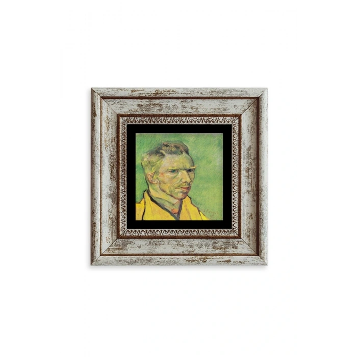 Van Gogh Çerçeveli Taş Tablo 20 cm