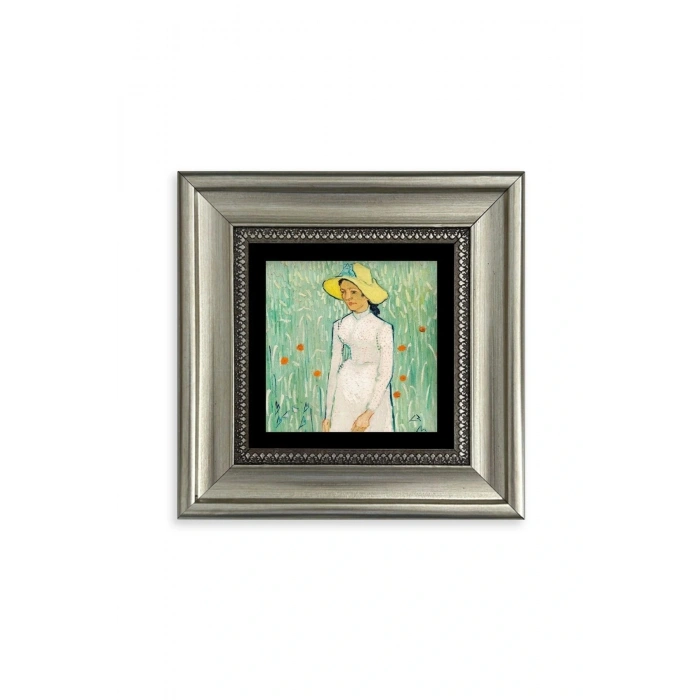 Van Gogh Çerçeveli Taş Tablo 20 cm