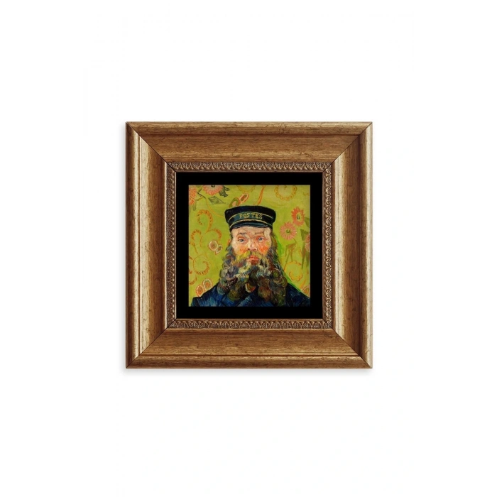 Van Gogh Çerçeveli Taş Tablo 20 cm