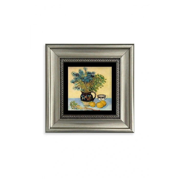 Van Gogh Çerçeveli Taş Tablo 20 cm